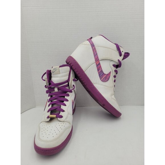 Women’s Nike Dunk ID High Premium Wedge Heels size 10 EU 42 - Picture 2 of 10